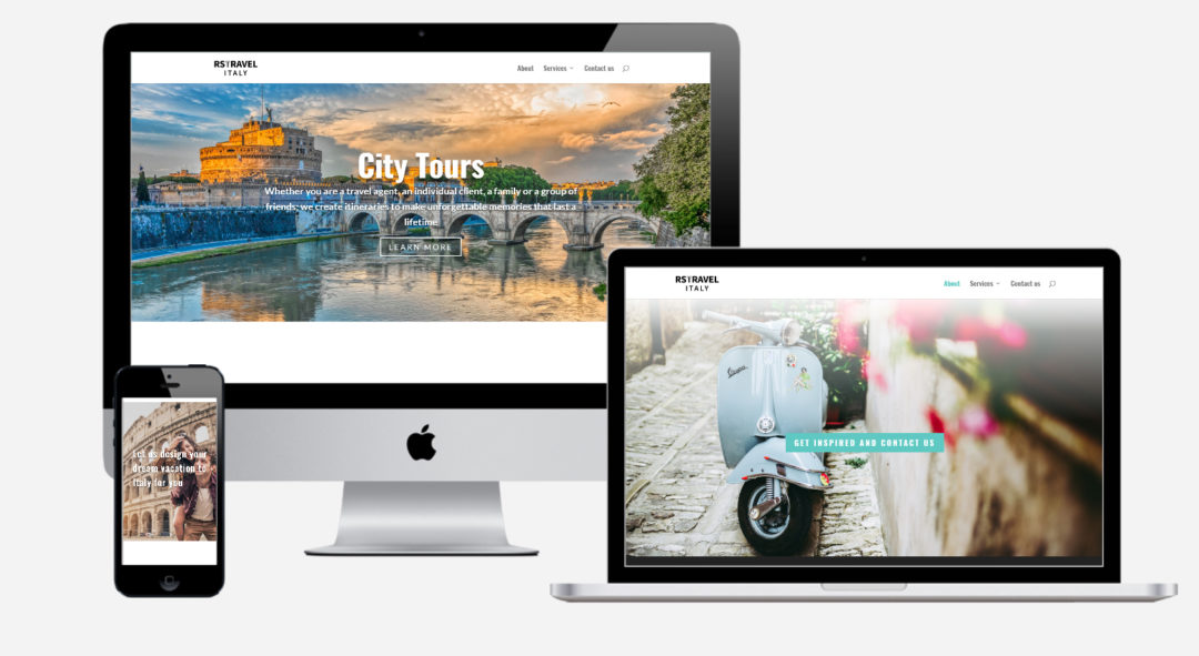 Web Design per RS Travel Italy – Agenzia viaggi